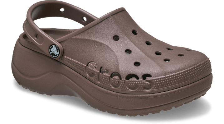 Crocs Women Baya Platform Clogs Truffle 208186-0LF
