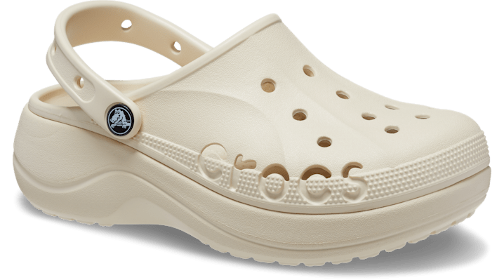 Crocs Baya Platform ClogsWinter White 208186-11S
