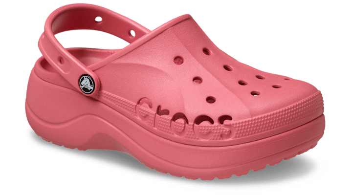 Crocs Women Baya Platform Clogs Dark Cherry 208186-6XF