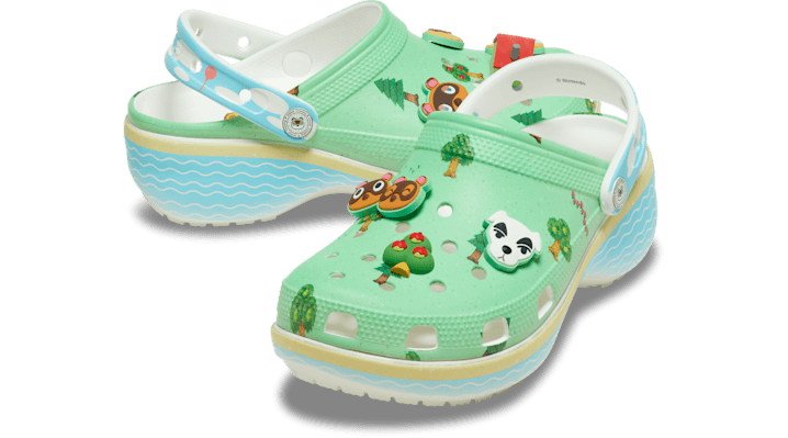 Crocs Animal Crossing Platform Clog W 210101-90H
