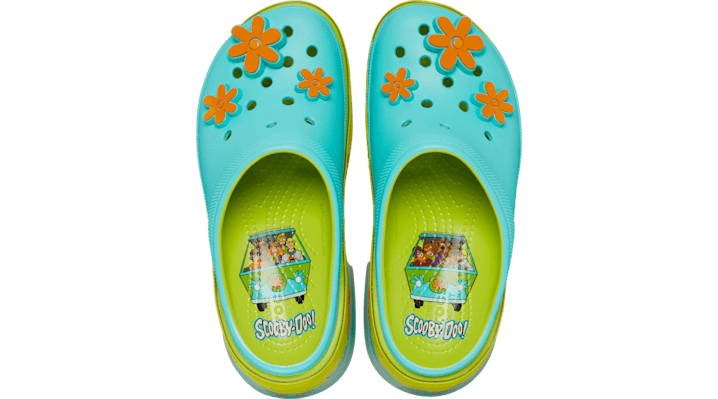 Crocs Unisex Scooby Doo Siren Clogs Lime Punch 210107-3TX