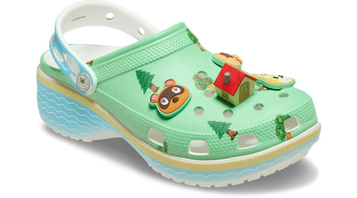 Crocs Animal Crossing Platform Clog W 210101-90H