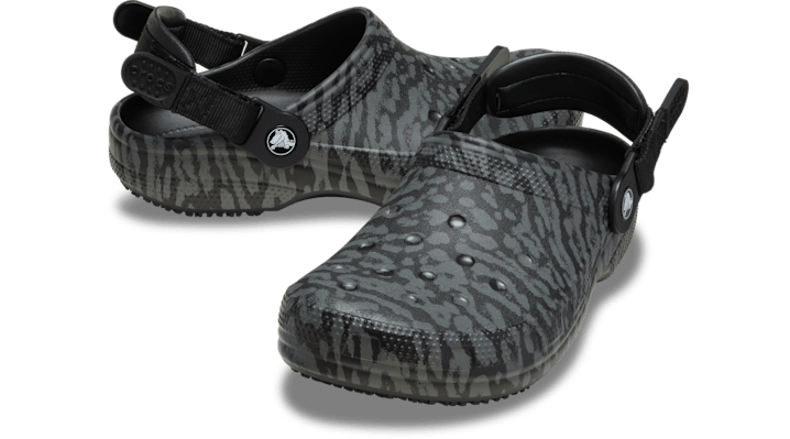 Crocs Classic Work Graphic Clogs Black 210454-0TP