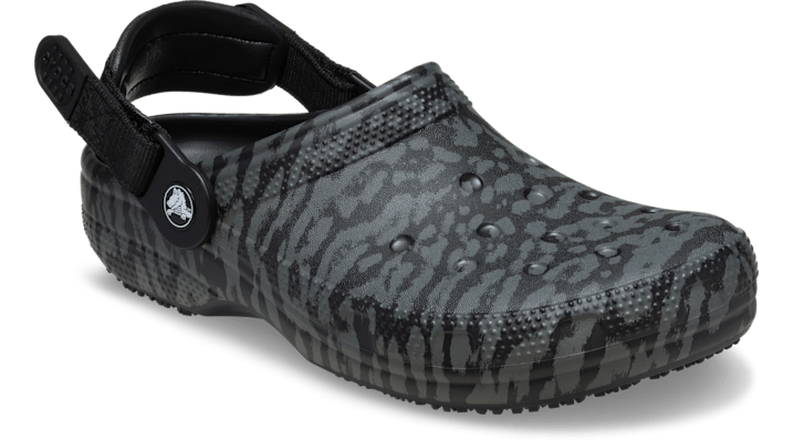 Crocs Classic Work Graphic Clogs Black 210454-0TP