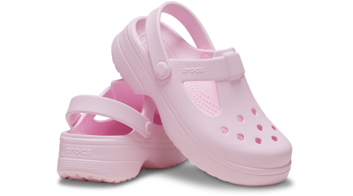 Crocs Classic Mary Jane Clogs Kinder Pink Milk 210615-6ZW
