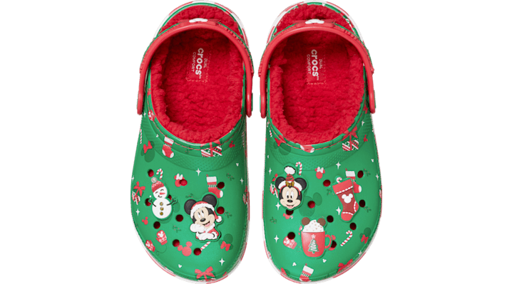 Crocs Mickey Xmas Lined Cls Clg K Mlt Sandals & Slides Multi 210814-90H