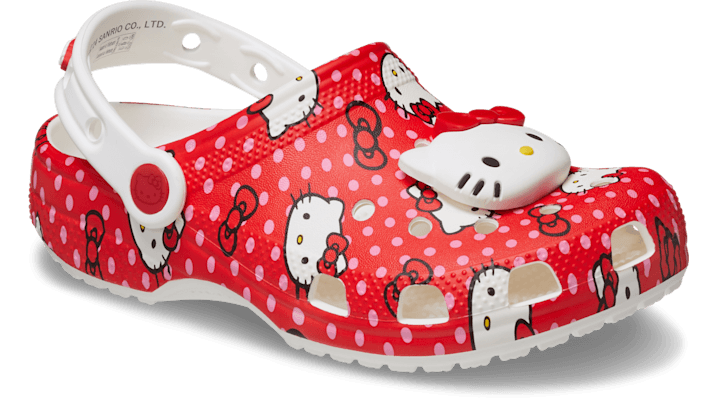 Crocs Hello Kitty x Classic Clog Kids 'Red Polka Dots' 210576 90H