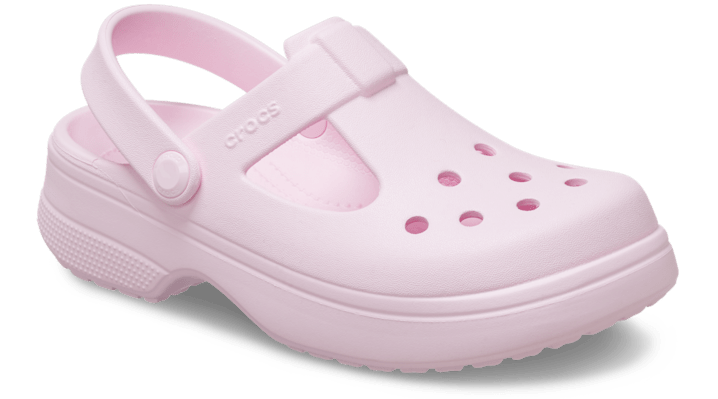 Crocs Classic Mary Jane Clogs Kinder Pink Milk 210615-6ZW