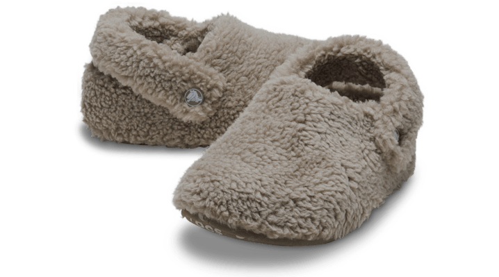 Crocs Classic Cozzzy Slipper Pantoffels Kinder Mushroom 210856-195