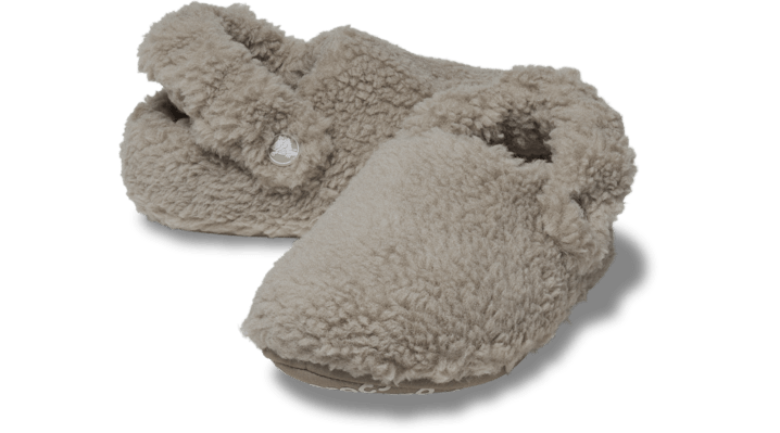Crocs Toddler Classic Cozzzy Slipper Pantoffels Kinder Mushroom 210857-195