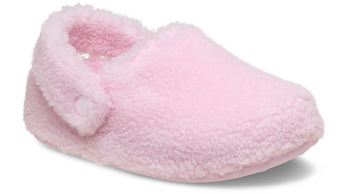 Crocs Kids Toddler Classic Cozzzy Slipper Slippers Pink Milk 210857-6ZW