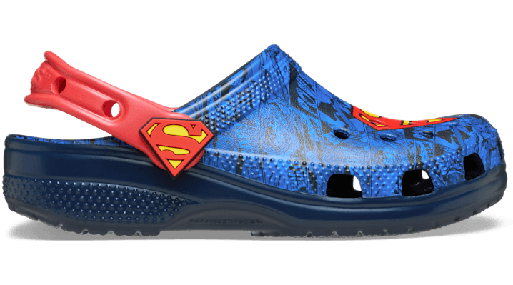 Crocs Crocs Superman Classic Clog K unisex Slides & Sandalen blauw Maat 34/35 Schoenen 21113290H
