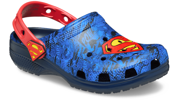 Crocs Crocs Superman Classic Clog K unisex Slides & Sandalen blauw Maat 34/35 Schoenen 21113290H