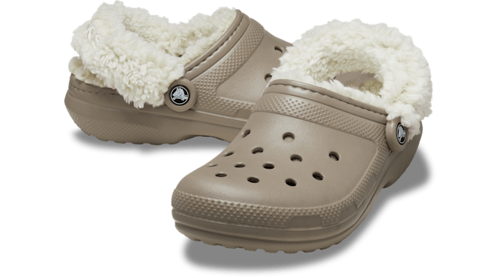 Crocs Classic Fleece Lined Clogs Mushroom 211396-195