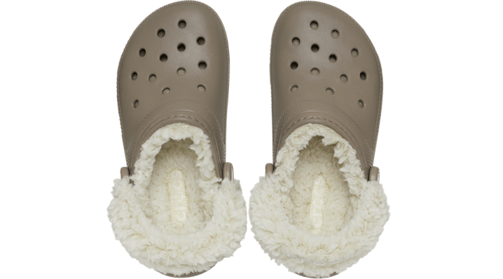 Crocs Classic Fleece Lined Clogs Mushroom 211396-195