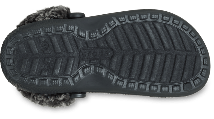 Crocs Unisex Classic Fleece Lined Clogs Black 211396-001