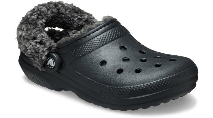 Crocs Unisex Classic Fleece Lined Clogs Black 211396-001