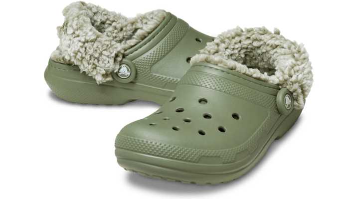 Crocs Classic Fleece Lined Clogs Cargo 211396-3BX