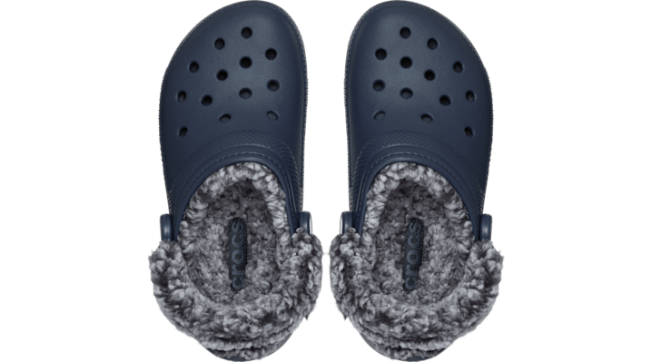 Crocs Classic Fleece Lined Clogs Navy 211396-410