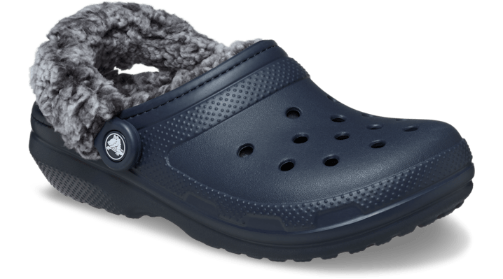 Crocs Classic Fleece Lined Clogs Navy 211396-410