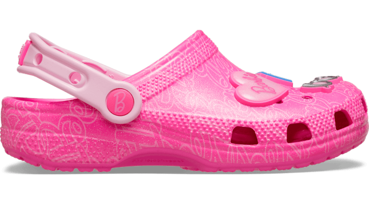 Crocs Kids Mattel Pink Barbie Classic Clogs Multi 211406-90H