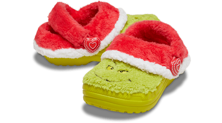 Crocs Kids Toddler The Grinch Classic Lined Clogs Multi 211690-90H