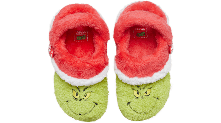 Crocs Kids Toddler The Grinch Classic Lined Clogs Multi 211690-90H