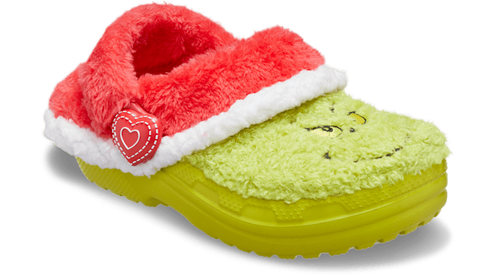 Crocs Kids Toddler The Grinch Classic Lined Clogs Multi 211690-90H
