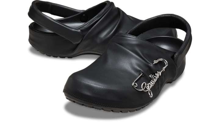 Crocs Classic Clog Jean Paul Gaultier Draped Black 211767-001