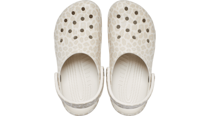 Crocs Classic Animal Clogs Almond Tint/Leopard 211800-0RH