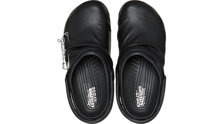 Crocs Classic Clog Jean Paul Gaultier Draped Black 211767-001