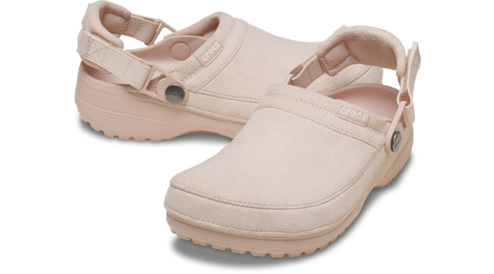 Crocs Classic Crafted Vegan Suede Clogs Quartz 211930-6UR