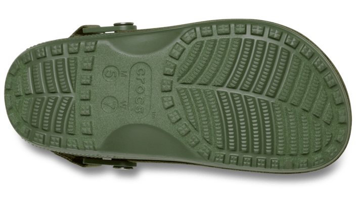 Crocs Classic Crafted Vegan Suede Clogs Army Green 211930-309