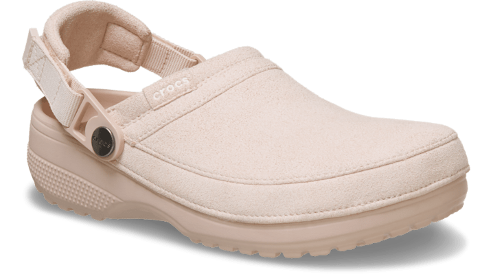 Crocs Classic Crafted Vegan Suede Clogs Quartz 211930-6UR