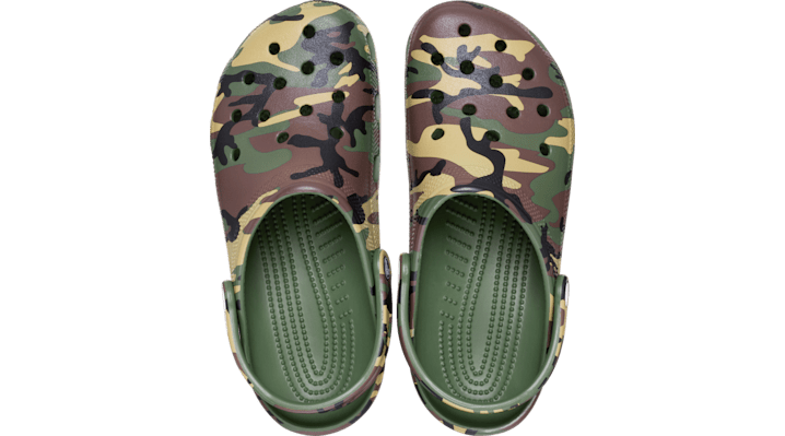 Crocs Classic Camouflage Clogs Army Green 211936-3TC