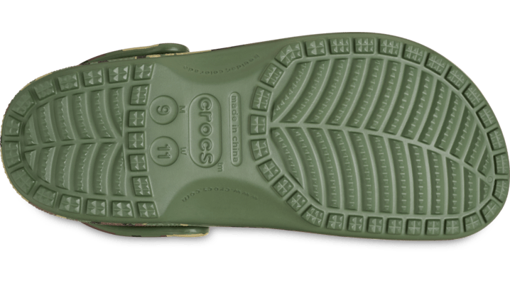 Crocs Classic Camouflage Clogs Army Green 211936-3TC
