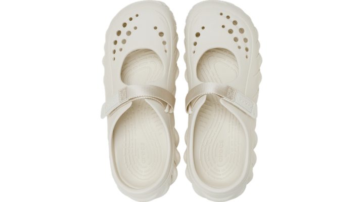 Crocs Women Echo Mary Jane Clogs Summit White 211996-2MD