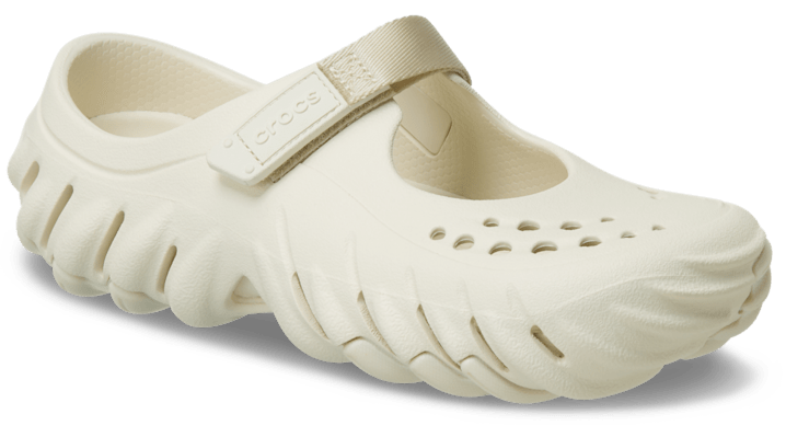 Crocs Women Echo Mary Jane Clogs Summit White 211996-2MD