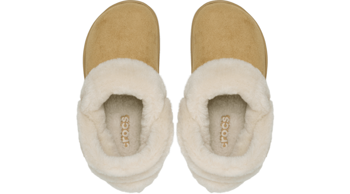 Crocs Classic Unfurgettable Vegan Suede Clogs 'Tan' 212106-265