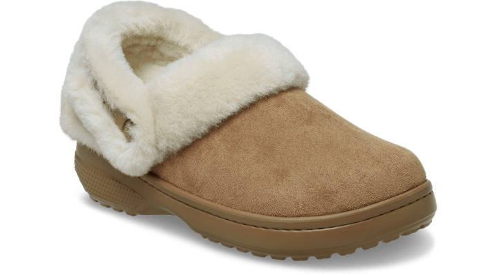 Crocs Classic Unfurgettable Vegan Suede Clogs Sepia 212106-2EY