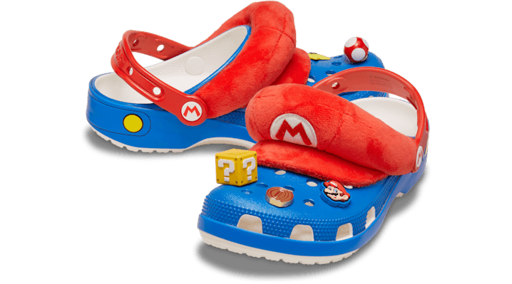 Nintendo's Super Mario x Crocs Classic Clog 'Mario' 212134-90H