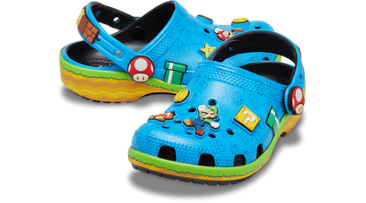 Crocs Super Mario™ Classic Clogs Kinder Multi 212139-90H