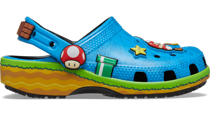 Crocs Super Mario™ Classic Clogs Kinder Multi 212139-90H