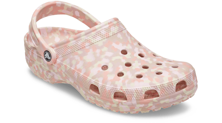 Crocs Classic Confetti Clogs Pink Milk/Multi 212462-7AJ