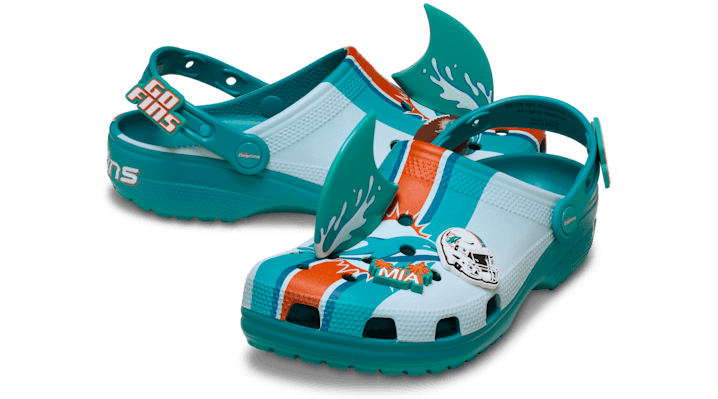 NFL x Crocs Classic Clogs 'Miami Dolphins' 212734-90H
