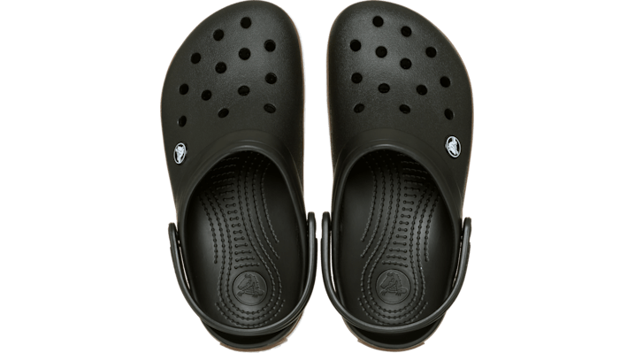 Crocs Crocband Gum Clogs Black 212756-001