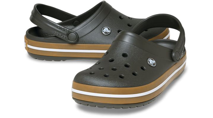 Crocs Crocband Gum Clogs Deep Olive 212756-3DK