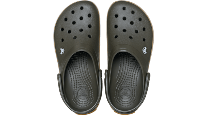 Crocs Crocband Gum Clogs Deep Olive 212756-3DK