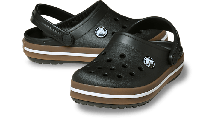 Crocs Kids Toddler Crocband Gum Clogs Black 212776-001
