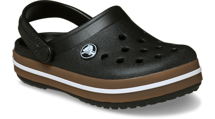 Crocs Kids Toddler Crocband Gum Clogs Black 212776-001